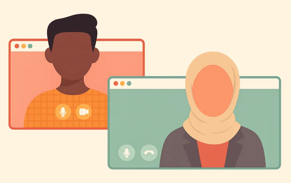 Mic, Camera, and Screensharing